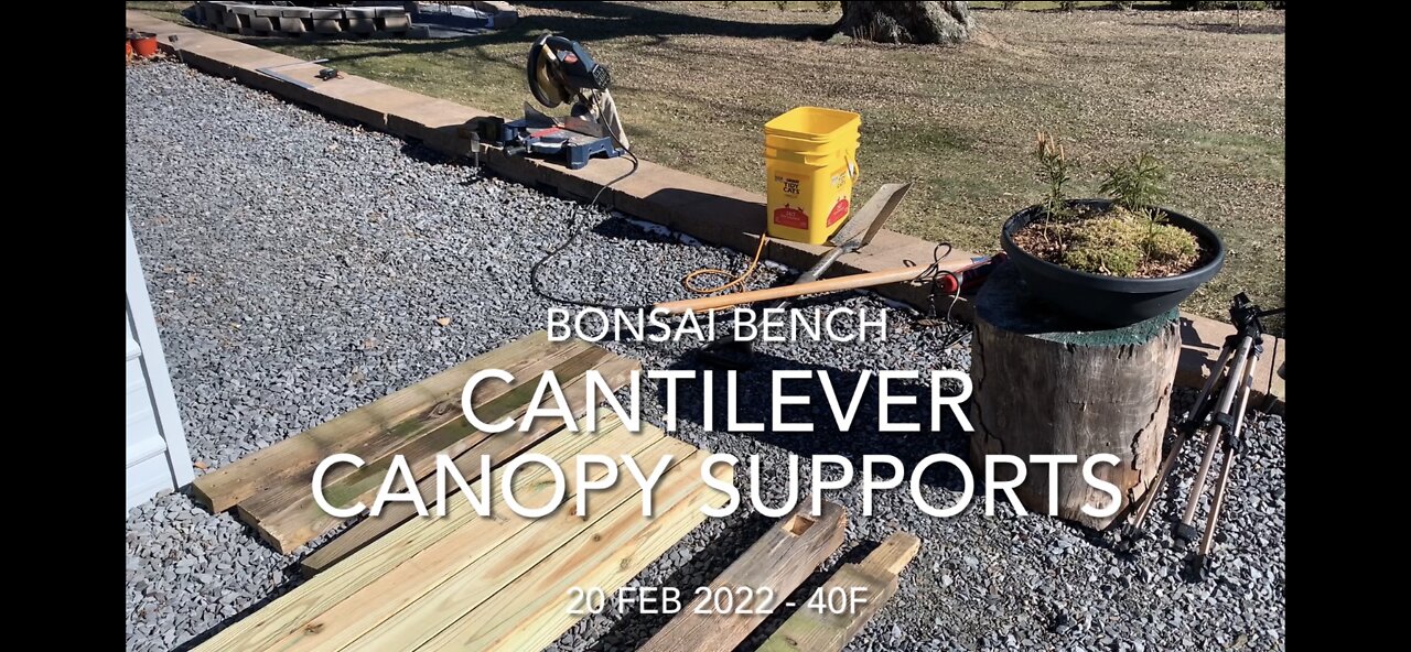 Cantilever Canopy Supports