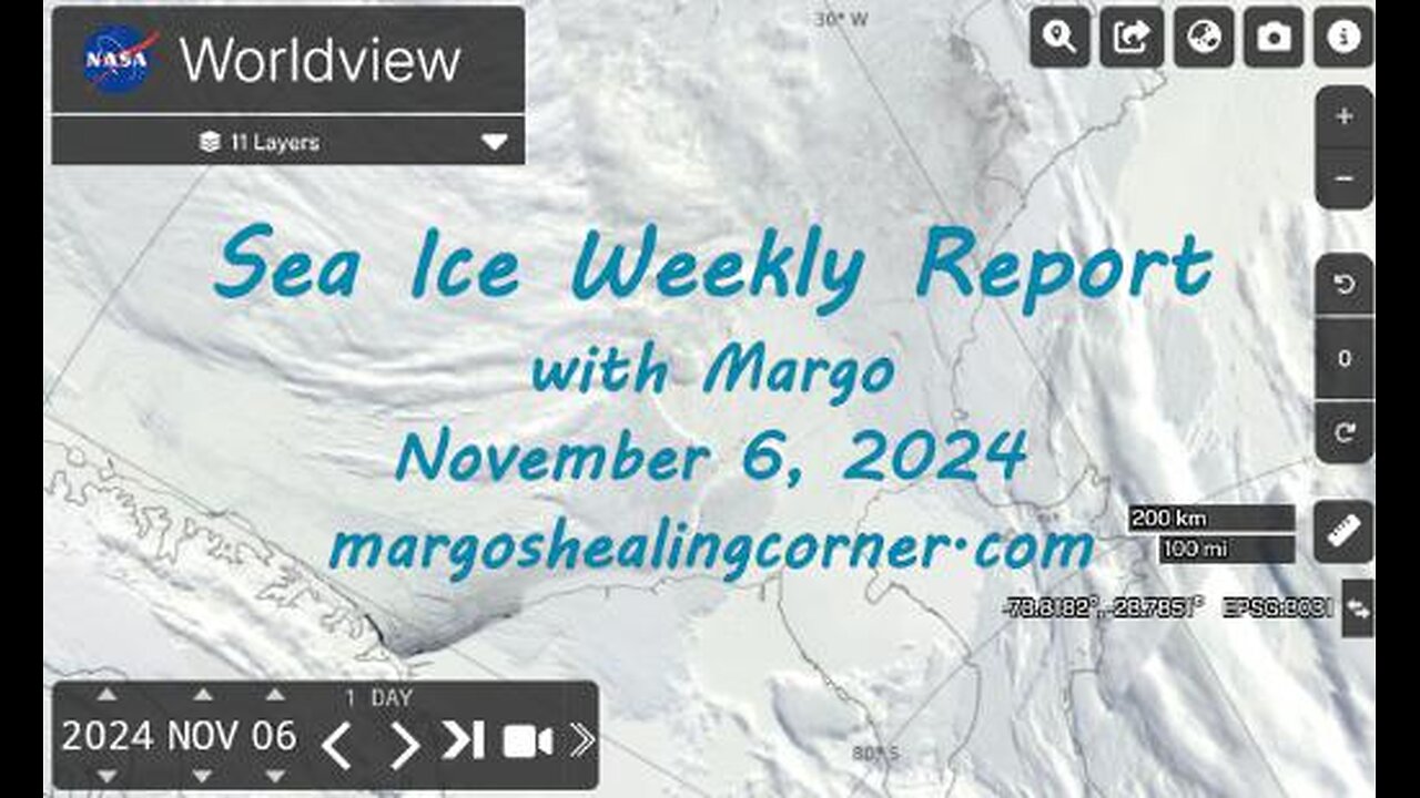 Sea Ice Weekly Report with Margo (Nov. 6, 2024)