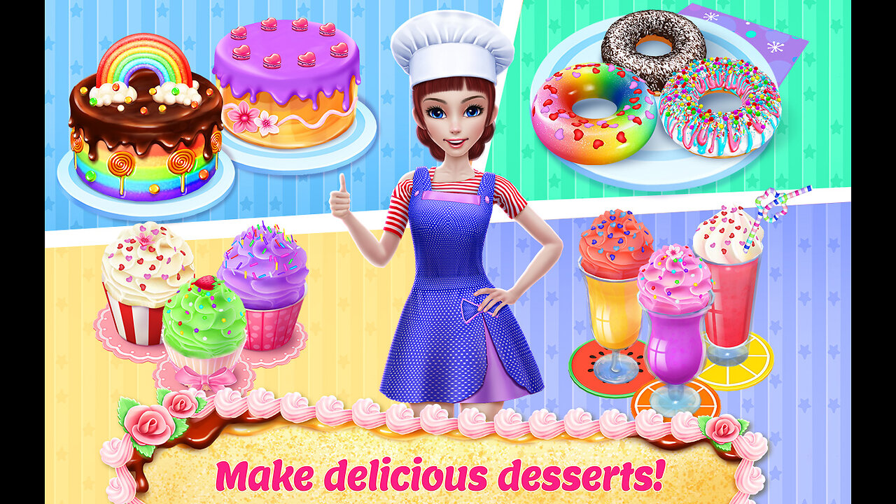 My bakery Empire/ making yummy juice/Fun game for girls gameplay/ Andriod gaming land