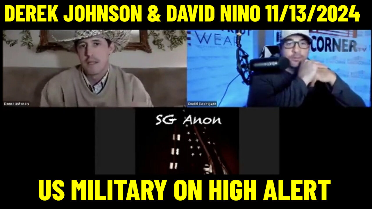 SG Anon, David Nino Rodriguez & Derek Johnson: DC Mass Casualty Event Coming 💥 X22 REPORT