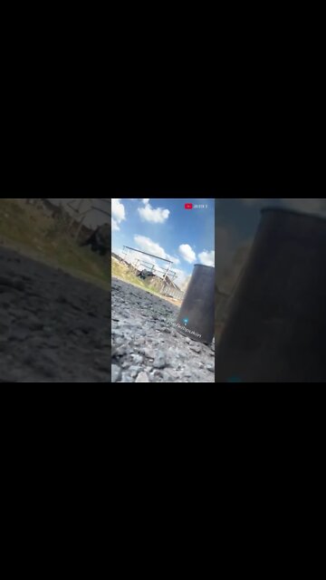 ❗Militants of the 205th battalion of the Ukrainian Volkssturm came under fire #UkraineRussiaWar