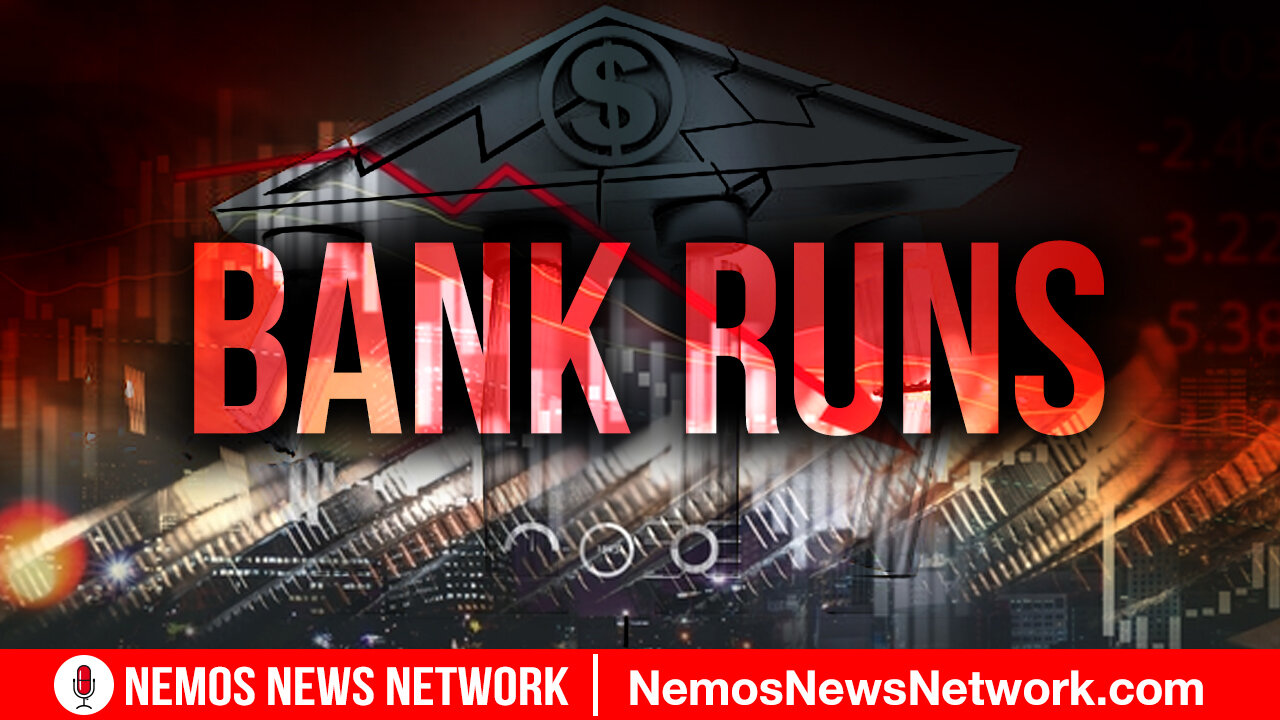 Silent War Ep. 6303: BANK RUNS, LONG LINES! TRADING HALTED Pentagon: Alien Mothership.