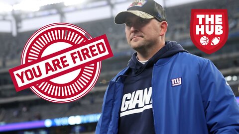 JOE JUDGE IS GONE | NEW YORK GIANTS FIRE JOE JUDGE REACTION