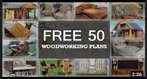 50 FREE DiY Woodworking plans - Start your own business today!