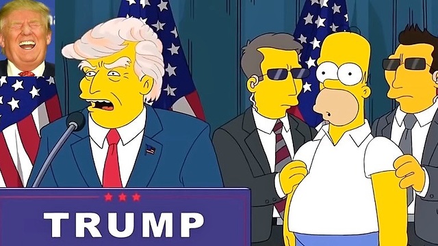 Trump Trolls Naysayers With Simpsons-Inspired ‘Super Trump’ Video