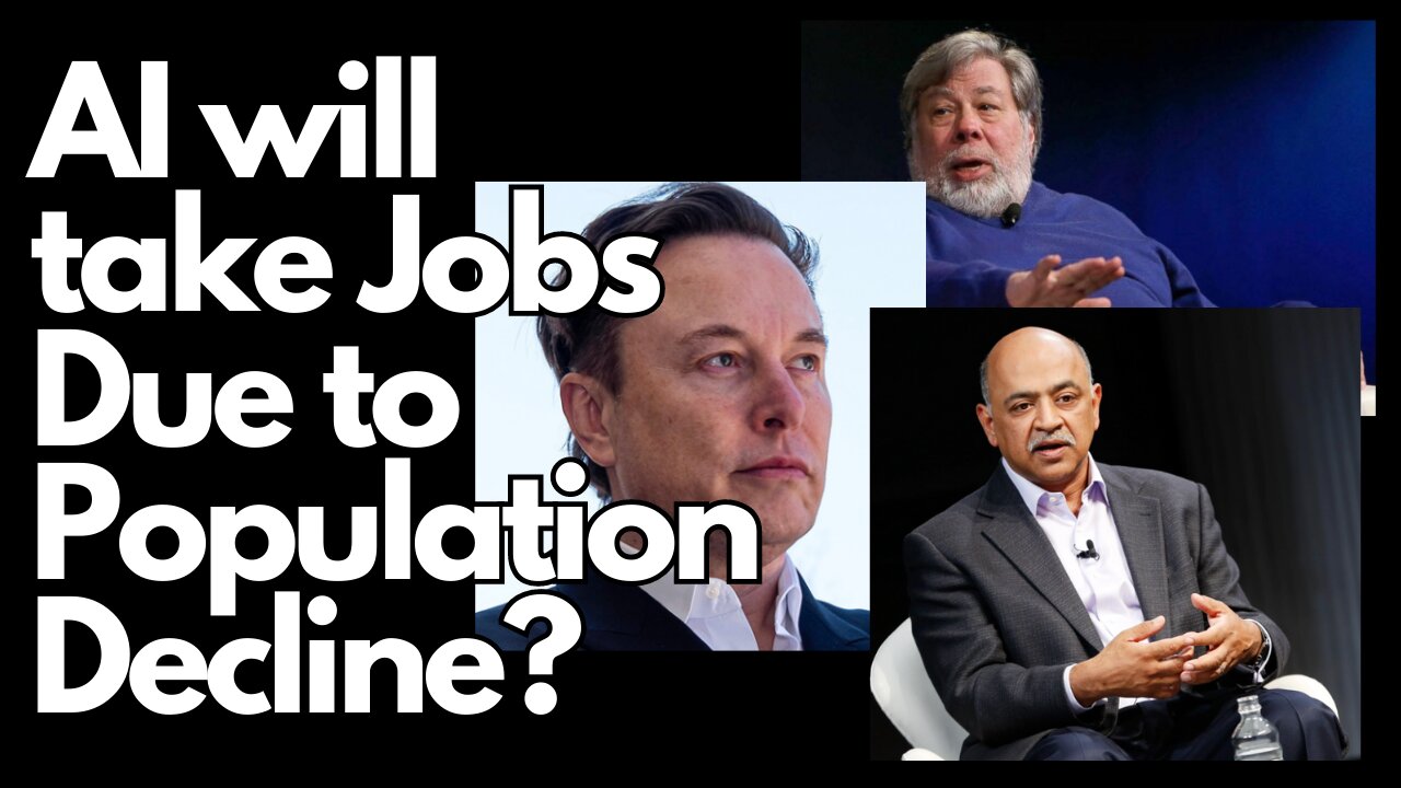 Top company Execs claim NOT ENOUGH workers, so AI is NEEDED!?