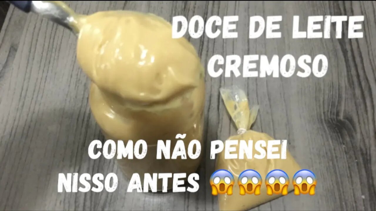 Doce de Leite Cremoso, Com apenas 2 ingredientes, Perfeito para recheios e Coberturas