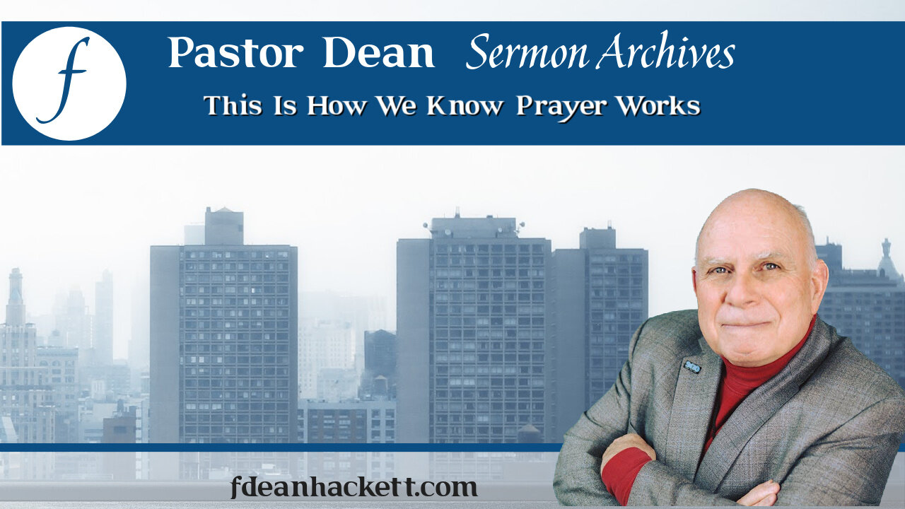 This Is How We Know Prayer Works