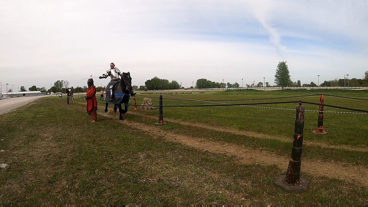 Knights of Valour Jousting - Leamington Head Chop