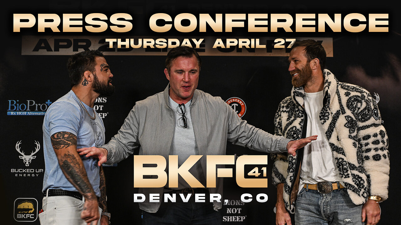 BKFC 41 COLORADO FINAL PRESS CONFERENCE