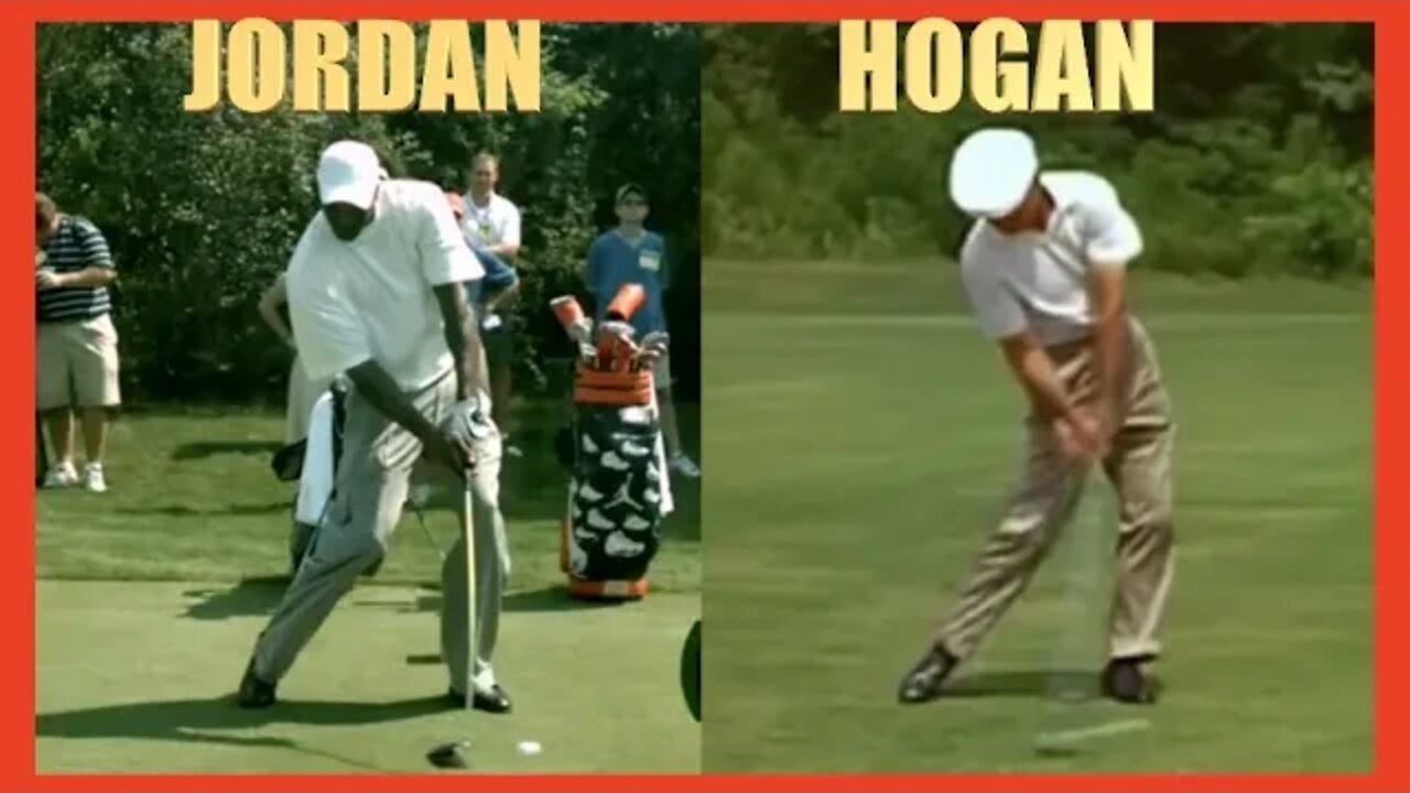 MICHAEL JORDAN GOLF LESSON