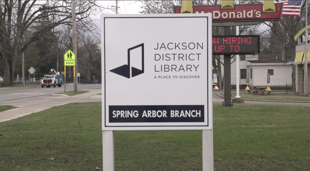 Jackson District Library moving its Spring Arbor branch