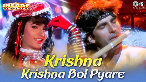 Krishna Krishna Bol Pyare - Insaaf Alisha Chinai Akshay Kumar 90 s Item Songs