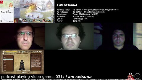 podcast playing video games 031: i am setsuna