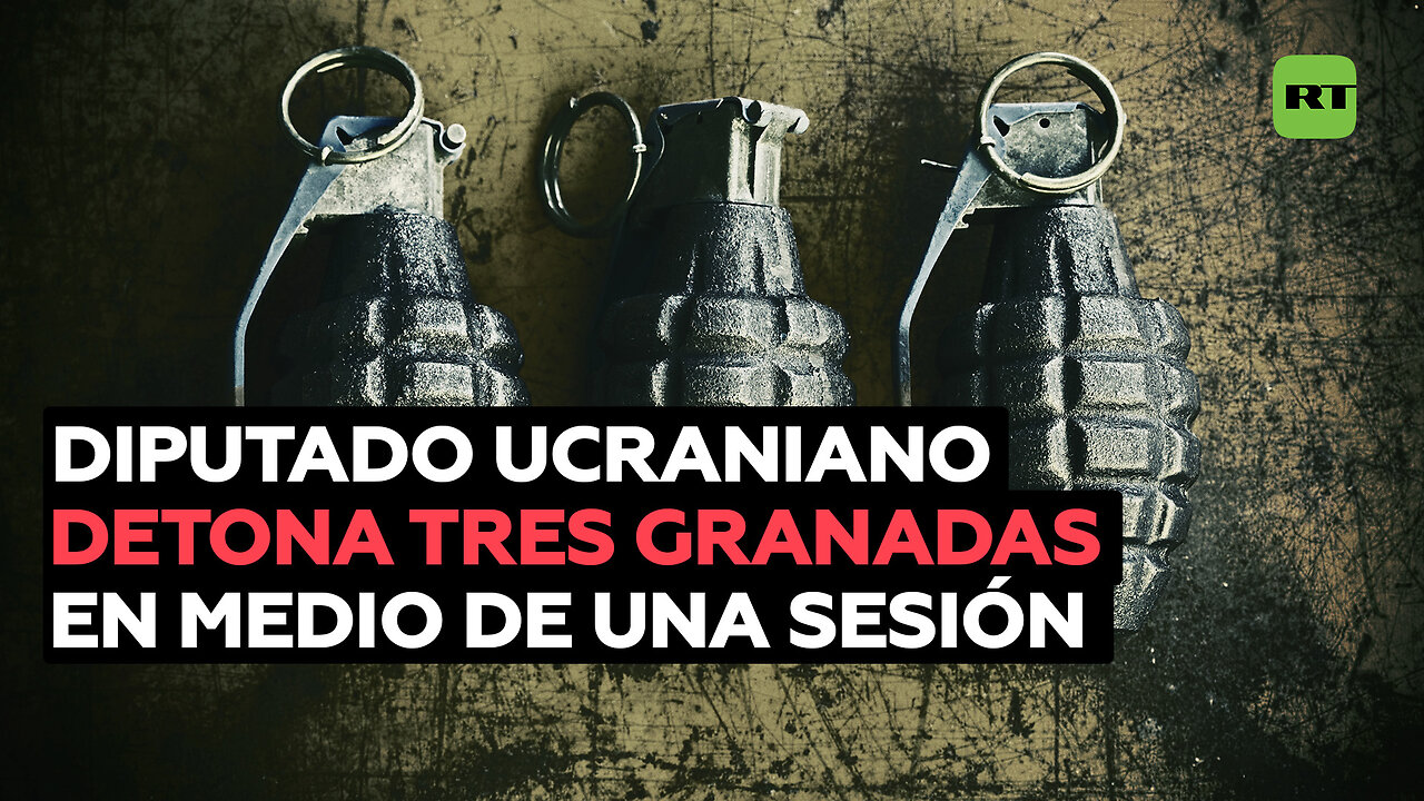 Diputado ucraniano detona tres granadas en medio de una sesión de un consejo local