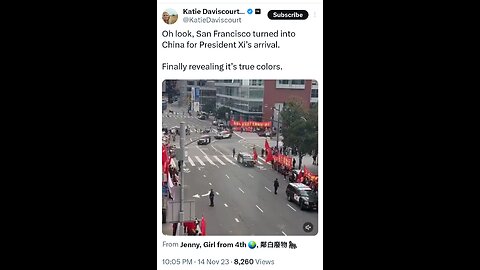 Oh look, San Francisco turned into China for President Xi's arrival.