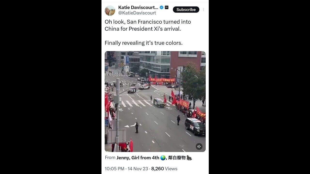 Oh look, San Francisco turned into China for President Xi's arrival.