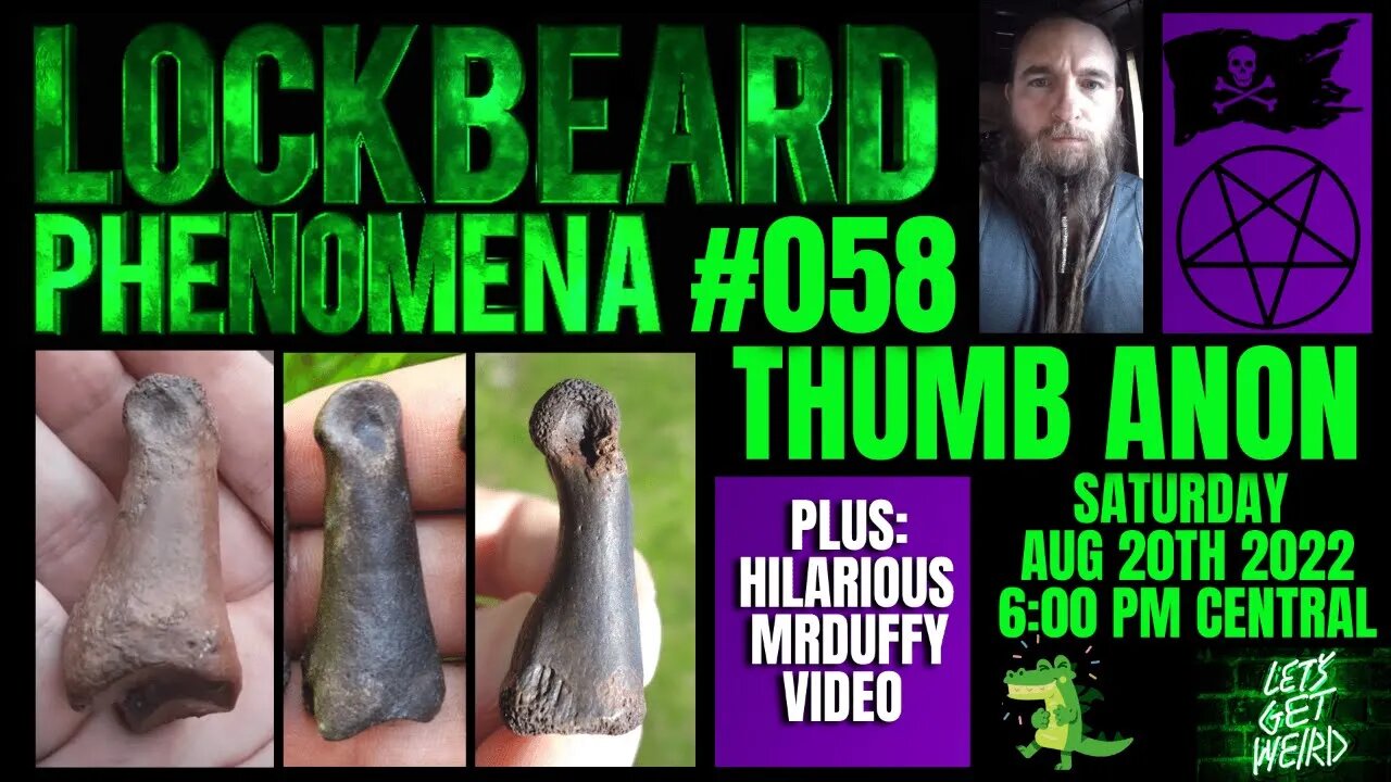 LOCKBEARD PHENOMENA #058. Thumb Anon.