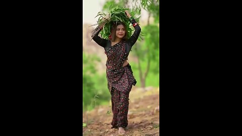 देहाती लुक video। Village women। #reels #shorts