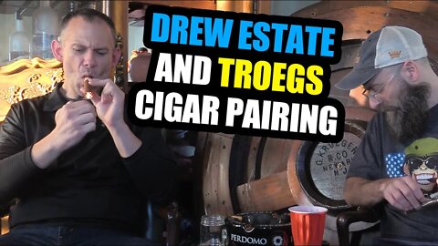 Drew Estate Herrera Esteli - two blend tasting + Troegs Perpetual IPA