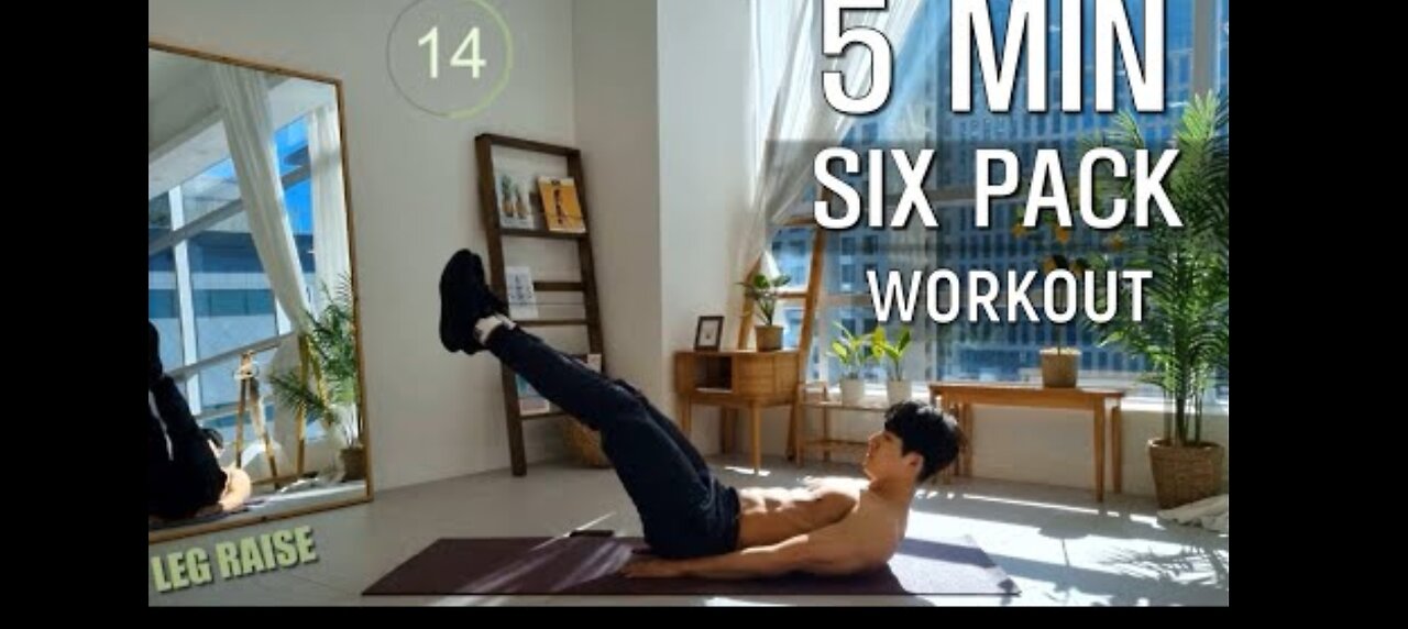 Six Pack Abs Workout 5 Min Tabata (Make in 2 Weeks