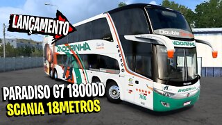 LANÇAMENTO Paradiso G7 1800 DD 15M Scania EURO TRUCK SIMULATOR 2