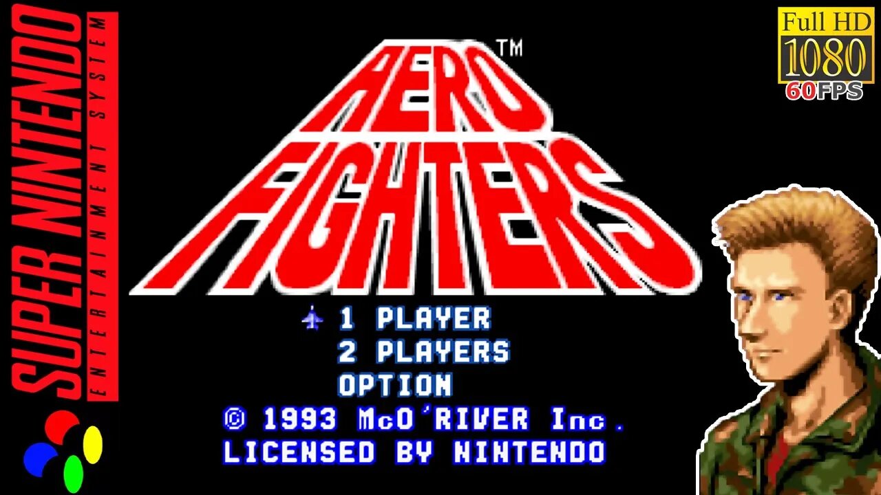 Aero Fighters: Keaton - Super Nintendo (Full Game Walkthrough)