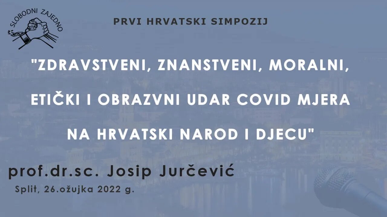 Izlaganje - prof. dr. sc. Josip Jurčević