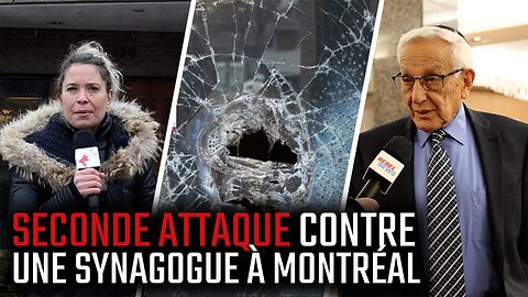 À nouveau incendiée ! Synagogue de Montréal ciblée alors que les attaques antisémites augmentent