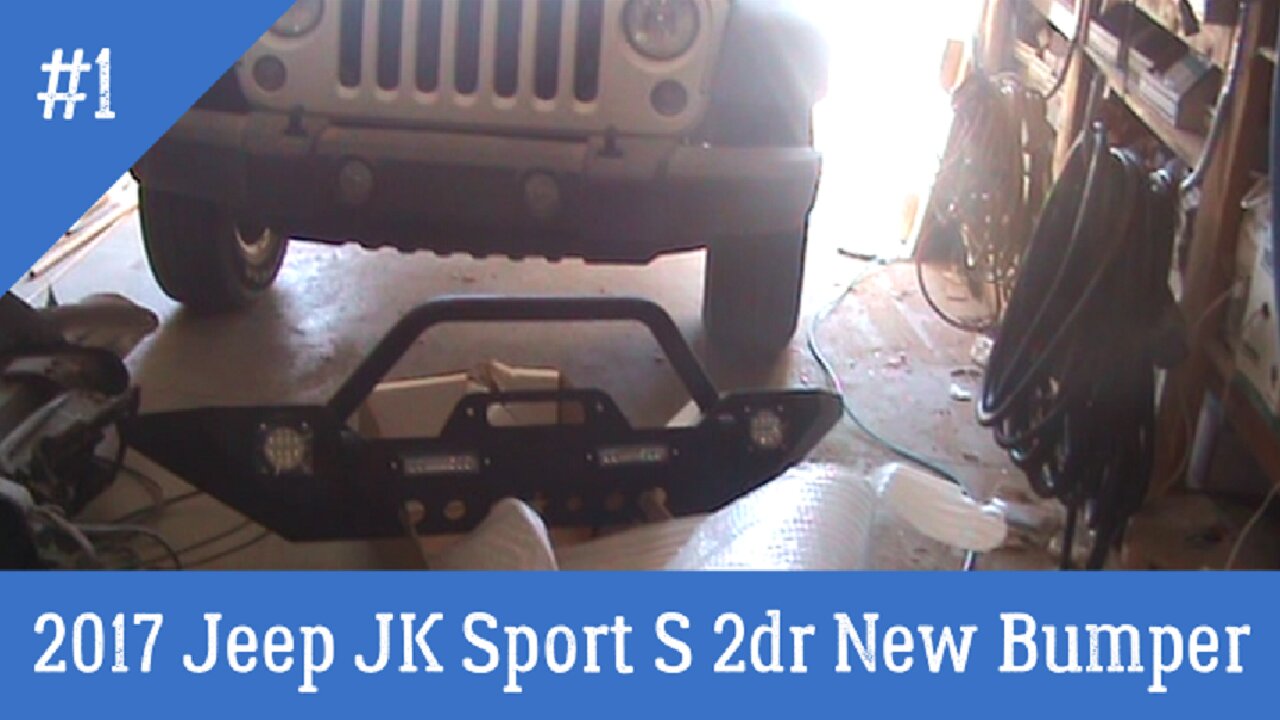 Jeep Bumper Replacement 2017 JK Sport S 2 Door