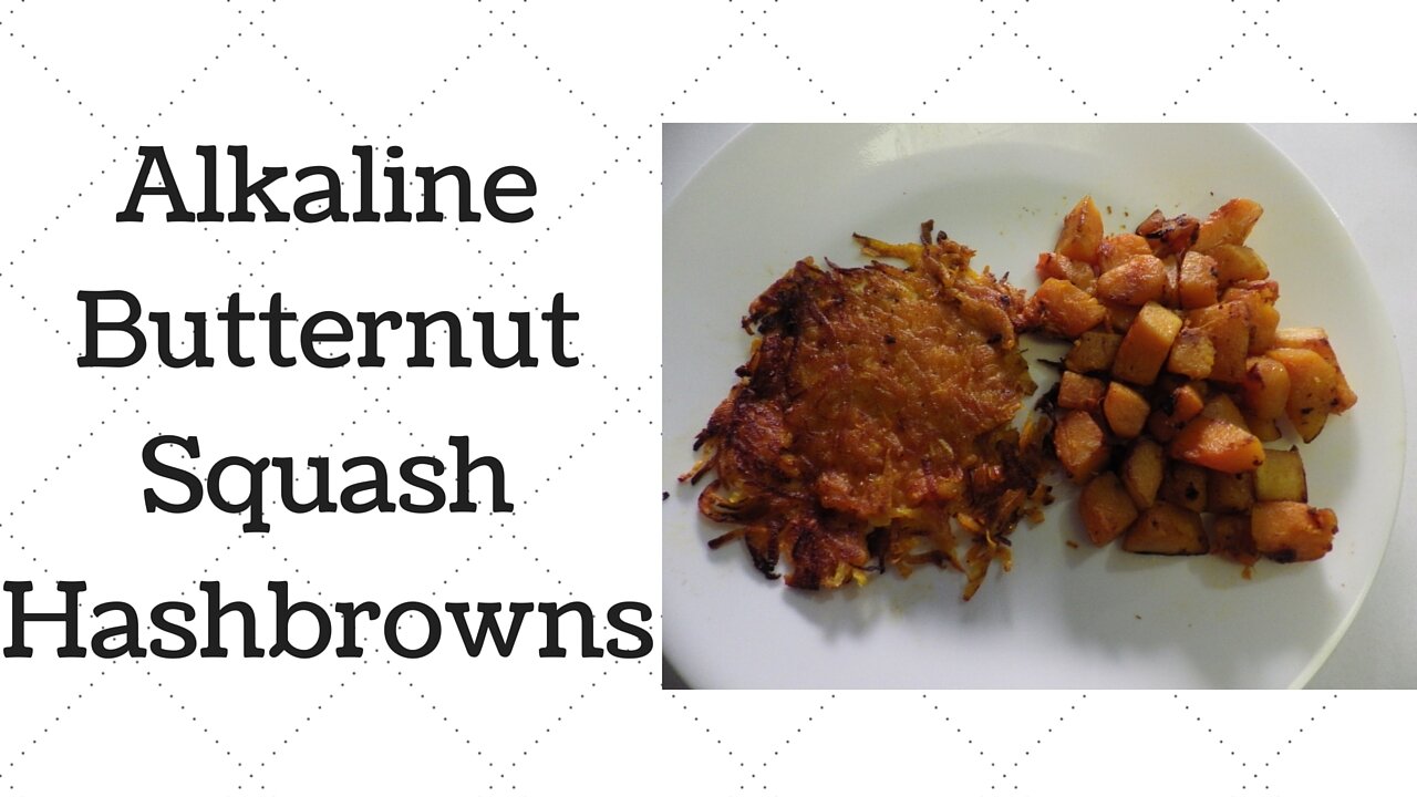 Butternut Squash Hashbrowns Dr.Sebi Alkaline Electric Recipe