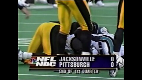 1997-10-26 Jacksonville Jaguars vs Pittsburgh Steelers