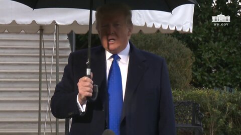 🔴👀🔴 President Trump Delivers Remarks Upon Departure