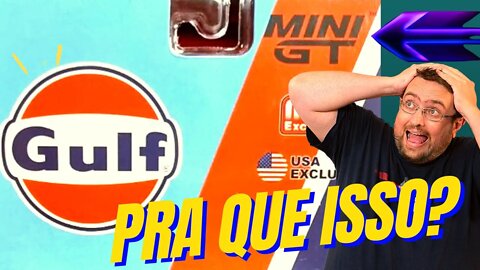 VOCÊ NAO VAI ACREDITAR NA QUALIDADE DESTA MINIATURA MINI GT GULF