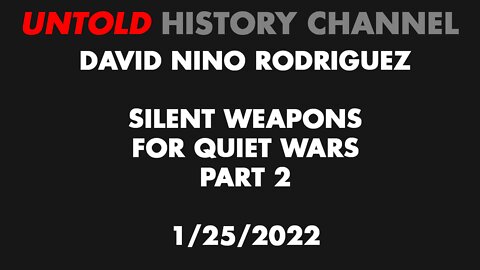 Silent Weapons for Quiet Wars Part 2