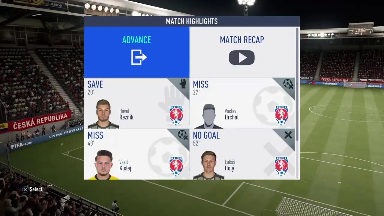 Czech Republic 2029-2030 Friendly VS Colombia