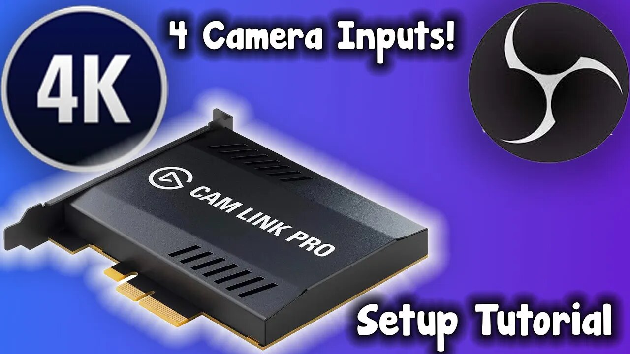 Elgato Camlink Pro Unboxing & 4K Capture Setup With 4K Capture Utility & OBS Tutorial