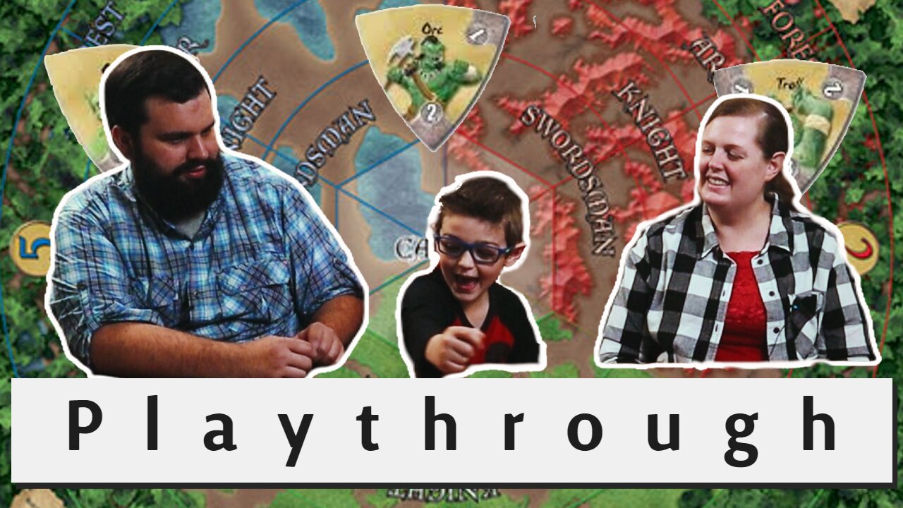 Castle Panic 1st Edition: Playthrough: Board Game Knights of the Round Table