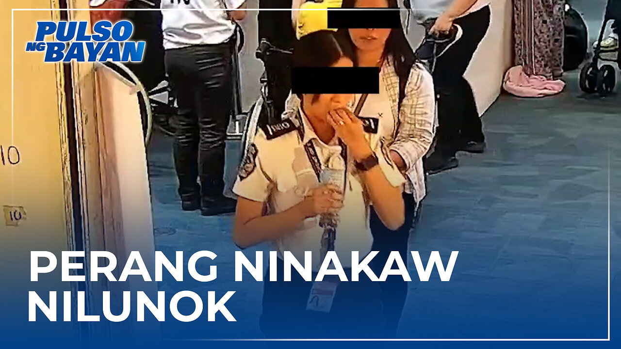 Paglunok ng perang ninakaw ng isang security screening officer sa NAIA, kinumpirma ng OTS