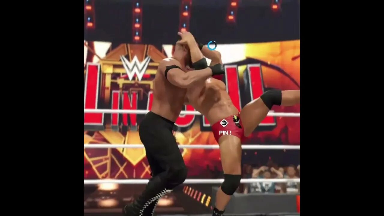 wwe 2k23 la knight destroys t-bar