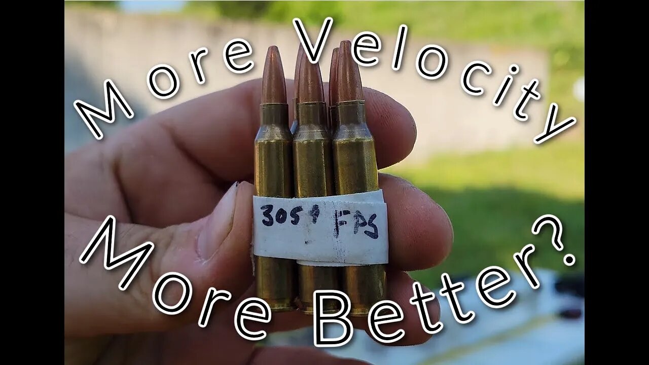 Handloaded .223 62gr Gold Dot: Is Higher Velocity Better?