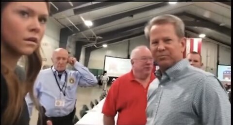 RINO Governor Kemp admits that voting machines “Can” be hacked