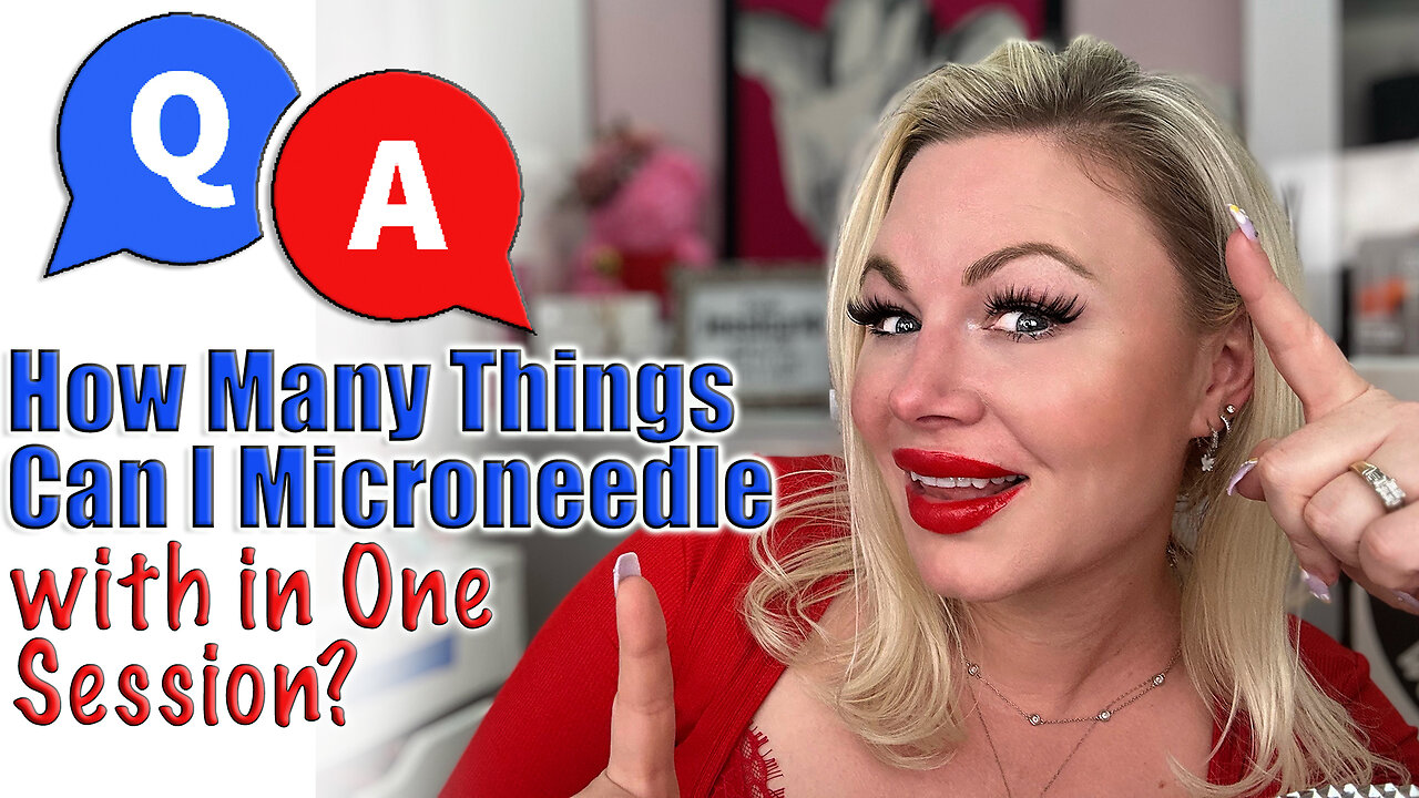 Q and A: How Many Things Can you Microneedle With?| Code Jessica10 saves you Money Approved Vendors