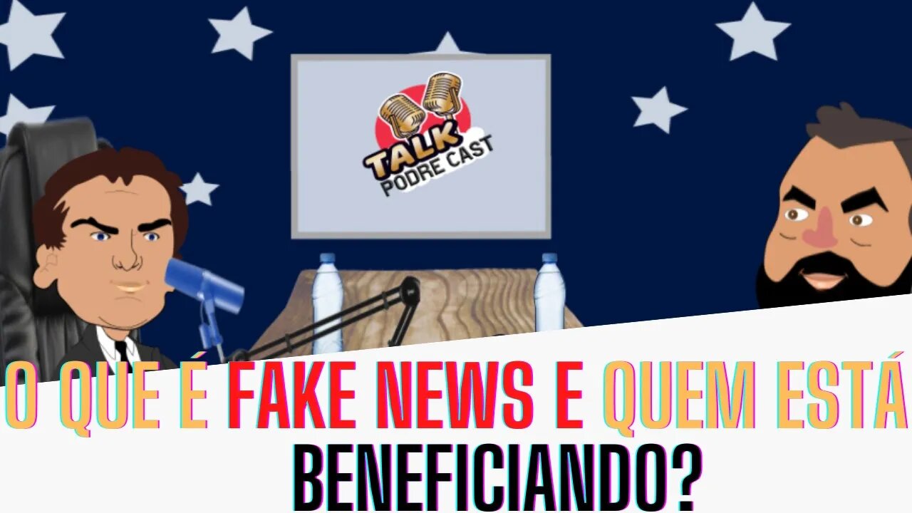 FALANDO sobre FAKE NEWS com o BOLSONARO