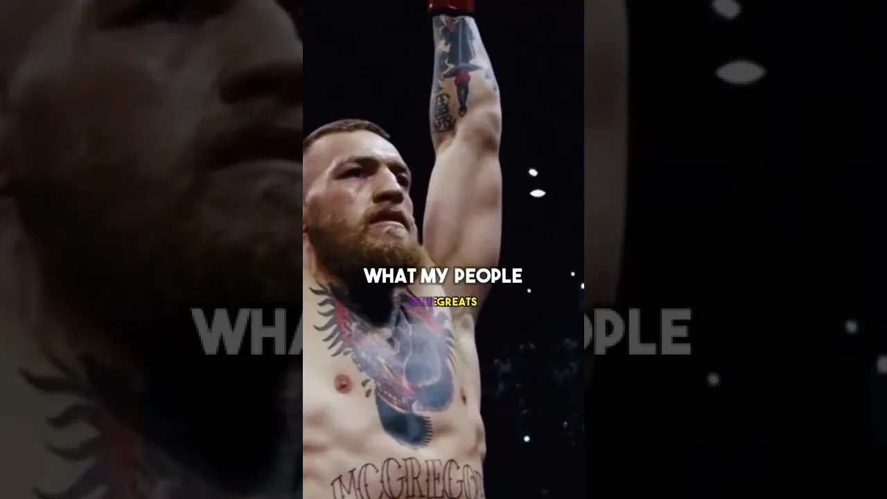 CONOR MCGREGOR MOTIVATION