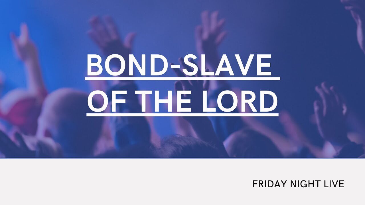 BOND-SLAVE OF THE LORD WITH ROBERT HENDERSON