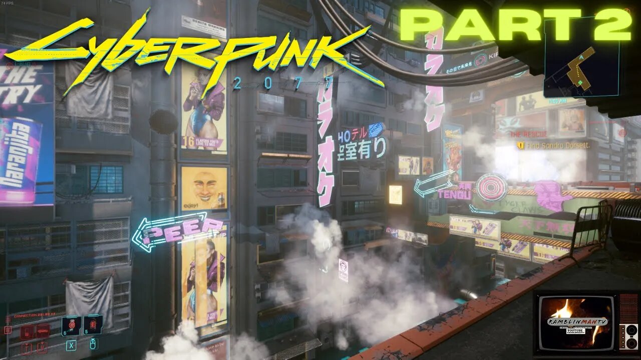 CYBERPUNK 2077 Gameplay | Part 2 | Tub of Ice