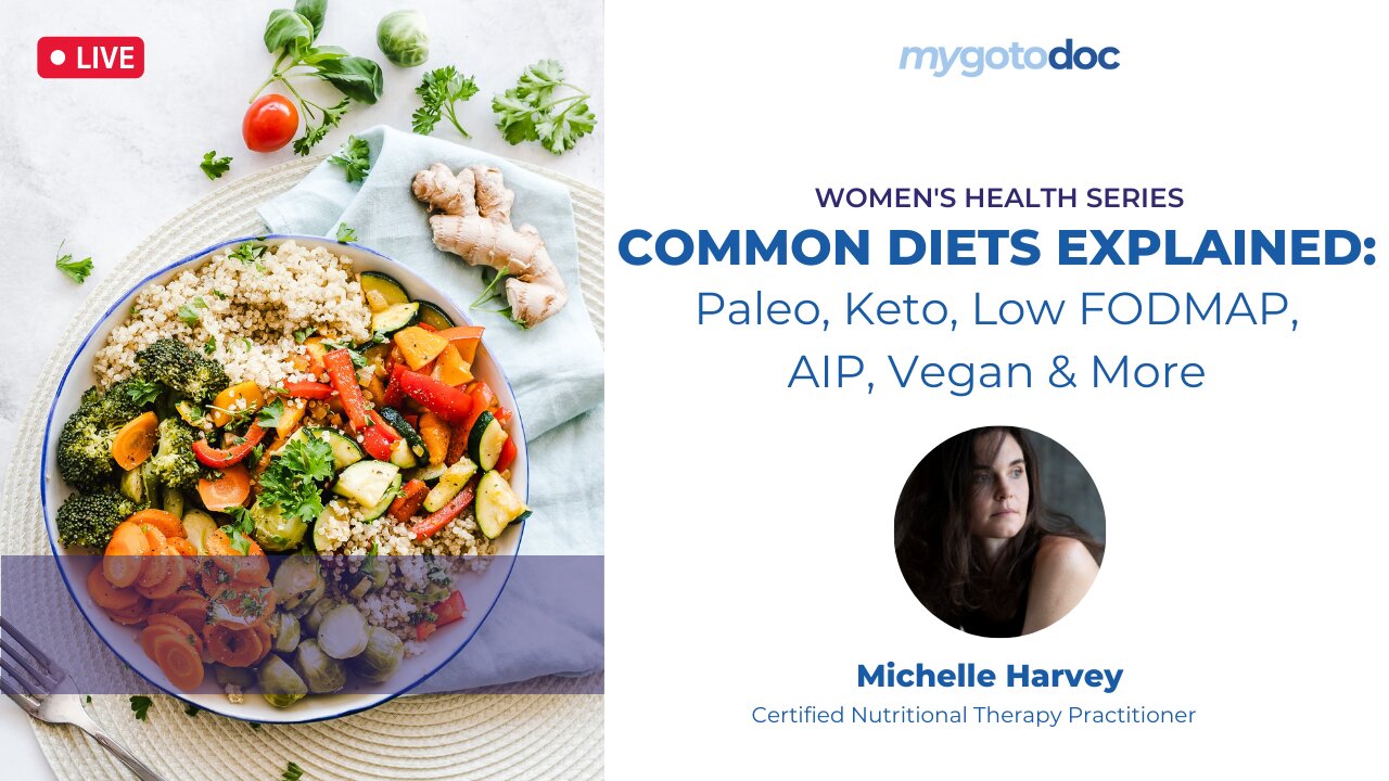 Common Diets Explained: Keto, Vegan, Paleo & More with Michelle Harvey