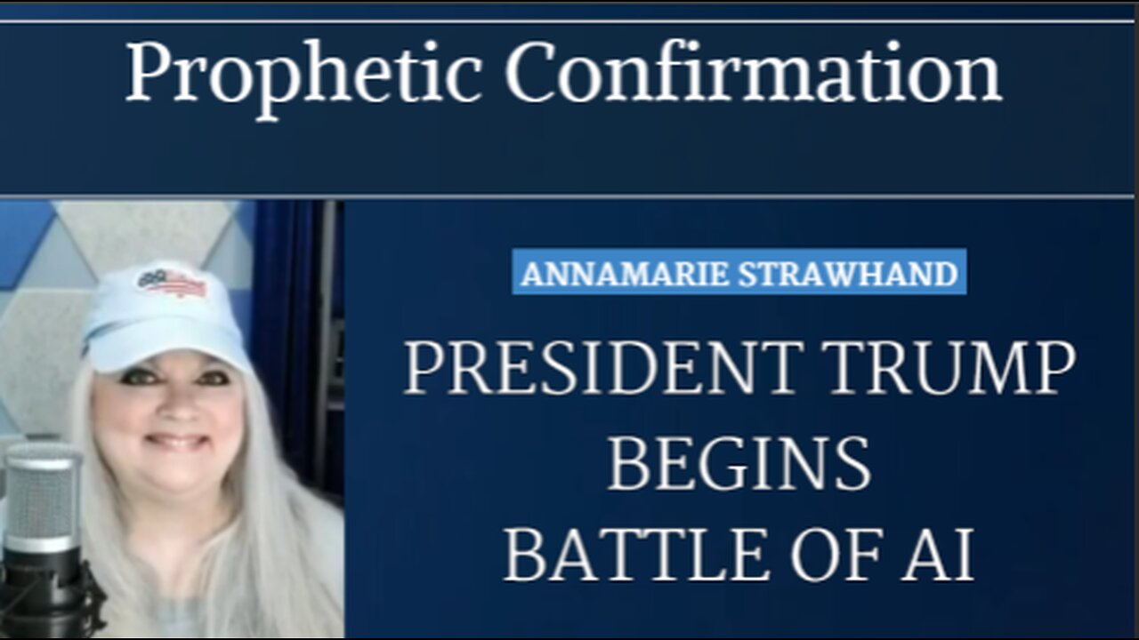 Prophetic Confirmation: President Trump Begins Battle Of AI - Trump Card Announcement 12/15/2022