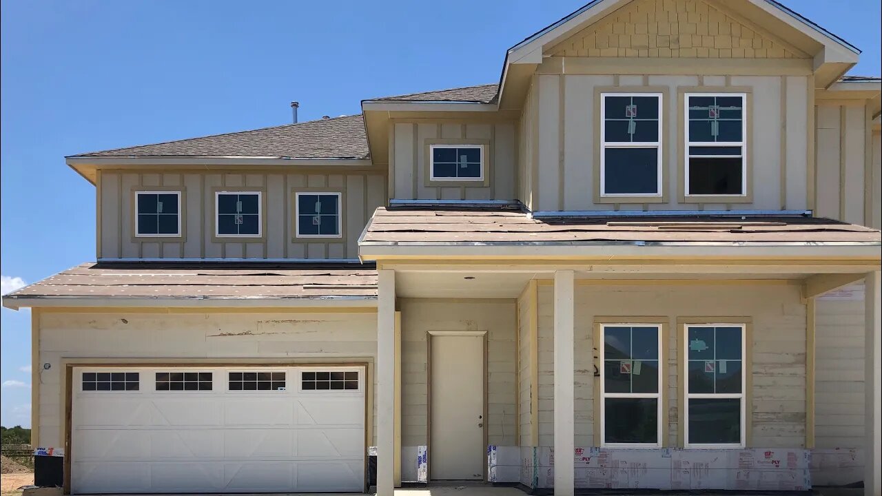 New Construction Follow Up Tour, CROSSVINE Subdivision, Schertz TX